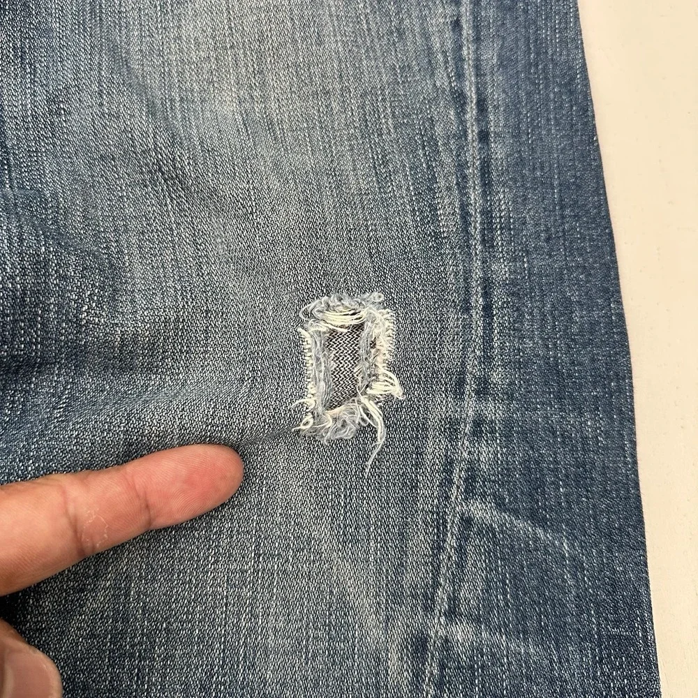 VTG Y2K True Religion Joey Jeans Twisted Flare Men 31x33 Distressed Flap Pockets